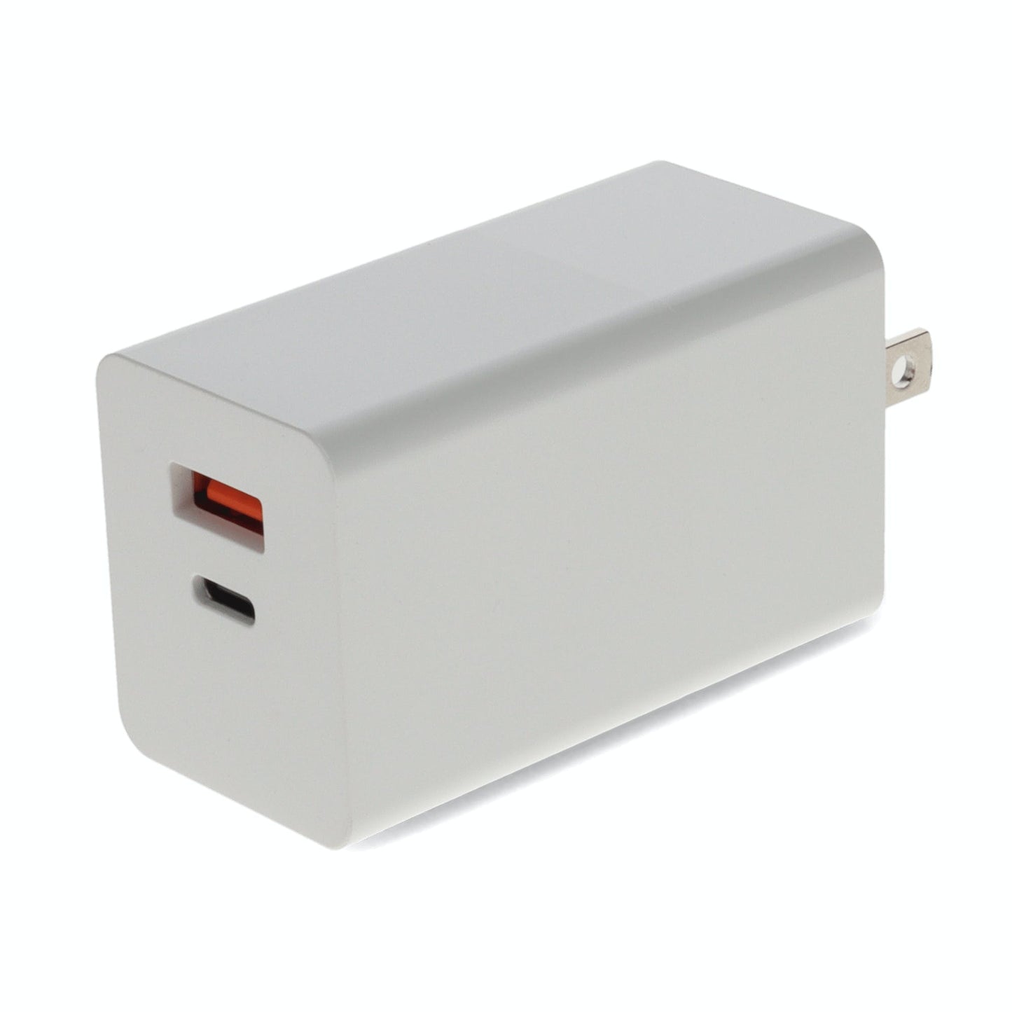 USAC2USB20V3AW - AddOn Networks ADDON WALL PLUG TO USB 2.0 (A), USB 3.1 TYPE (C) 20V 3A FOR US WHIT