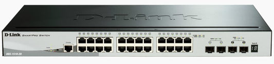 SMART PRO GIGABIT SWITCH.  24 PORT WITH 4 10G SFP+.  LIMITED LIFETIME WARRANTY