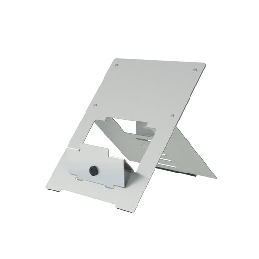 RGORISTSI - R-Go Tools RISER FLEXIBLE LAPTOP STAND ADJUSTABLE SILVER TAA