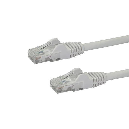N6PATCH25WH - StarTech.com 25FT WHITE CAT6 ETHERNET CABLE DELIVERS MULTI GIGABIT 1/2.5/5GBPS & 10GBPS UP TO