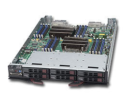 SBI-7128R-C6N - Supermicro BLADE SERVER, (EOL)INTEL (10) DP HASWELL BLADE WITH 3 X NVME OR 6 SAS3 DR.