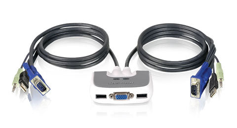 GCS632UW6 - iogear INTRODUCING THE TWO PORT MINIVIEW MICRO USB PLUS KVM SWITCH FROM IOGEAR THE SIMP