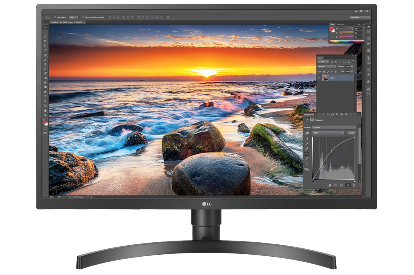 LG 27BL55U-B computer monitor 27" 3840 x 2160 pixels 4K Ultra HD Black