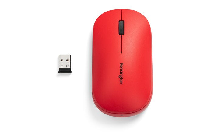 Kensington SureTrackâ„¢ Dual Wireless Mouse - Red