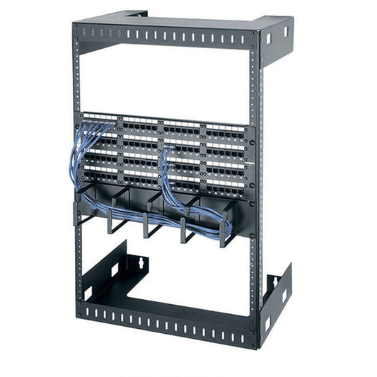 WALLMOUNT RACK - 30U, M6 SQUARE HOLES, 125-LB. CAPACITY, TAA