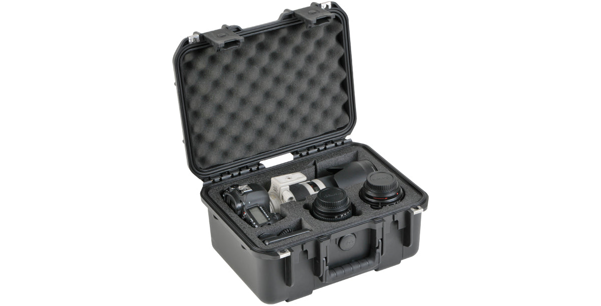 3I-13096SLR1 - SKB PRO AV CASES - CAMERA, MICROPHONES AND EQUIPMENT WITH CUSTOM FOAM INTERIOR, ISER