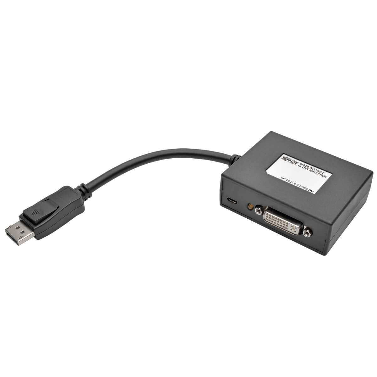 2-PORT DISPLAYPORT TO DVI SPLITTER 1920X1080 60HZ (1080P) TAA