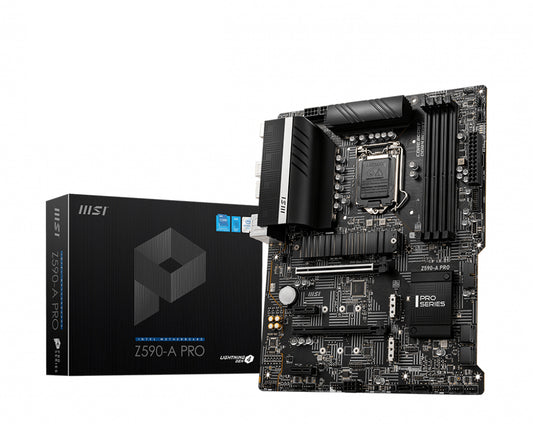 MSI Z590-A PRO motherboard Intel Z590 LGA 1200 (Socket H5) ATX