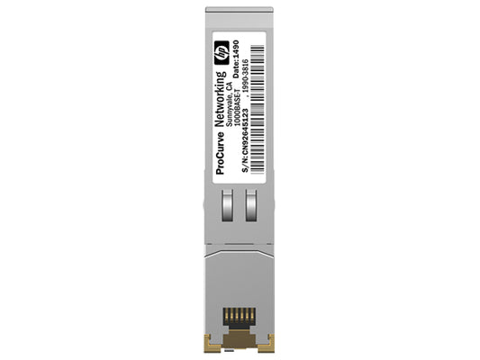 Hewlett Packard Enterprise 1G SFP RJ45 network transceiver module 1000 Mbit/s