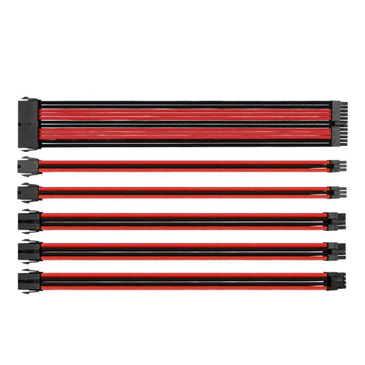 AC-033-CN1NAN-A1 - Thermaltake TTMOD SLEEVE CABLE - RED/BLACK