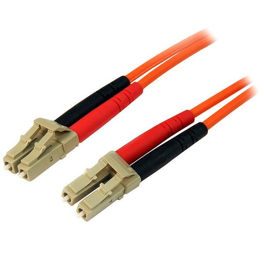 StarTech.com 50FIBLCLC30 fiber optic cable 1181.1" (30 m) LC OM2 Orange