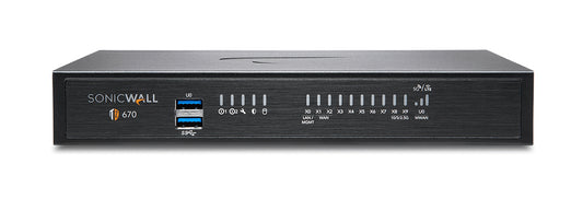 SonicWall TZ670 hardware firewall Desktop 5000 Mbit/s