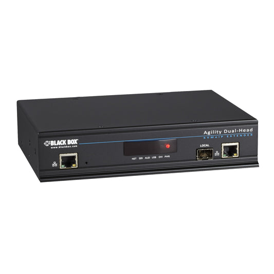 KVM-OVER-IP MATRIX, DUAL-HEAD DVI-D, USB 2.0, KVM TRANSMITTER, GSA, TAA