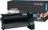 TONER CARTRIDGE - MAGENTA - 6000 PAGES AT 5% COVERAGE - FOR LEXMARK C770N / C770