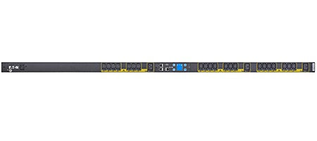 MANAGED RACK PDU, 0U, C20 TO L6-20P INPUT, 10 FT CORD, (21) C13, (3) C19,