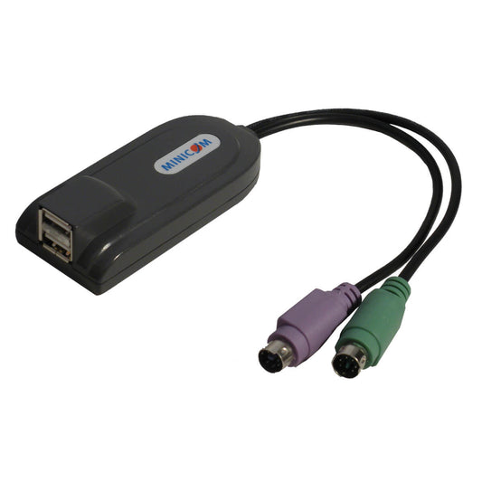 MINICOM PS2 TO USB CONVERTER FOR KVM SWITCH  EXTENDER TAA GSA