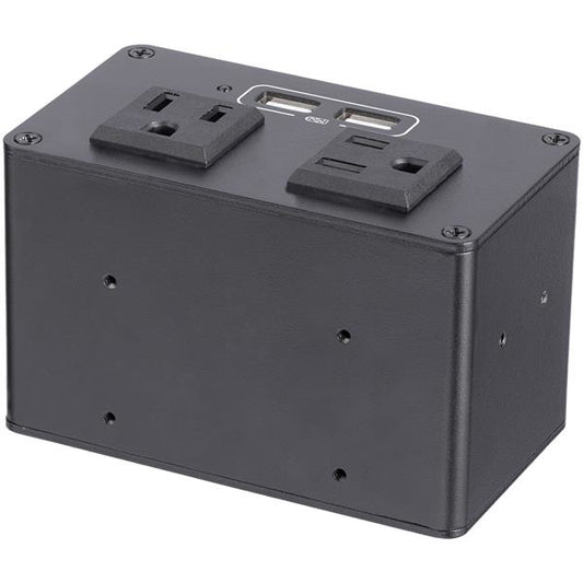 POWER OUTLET MODULE FOR CONFERENCE TABLE CONNECTIVITY BOX - ADD CONVENIENT POWER