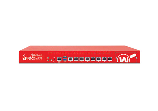 WGM47063 - WatchGuard TRADE UP TO WATCHGUARD M470 WITH 3 YEAR WARRANTY BASIC SECURITY SUITE