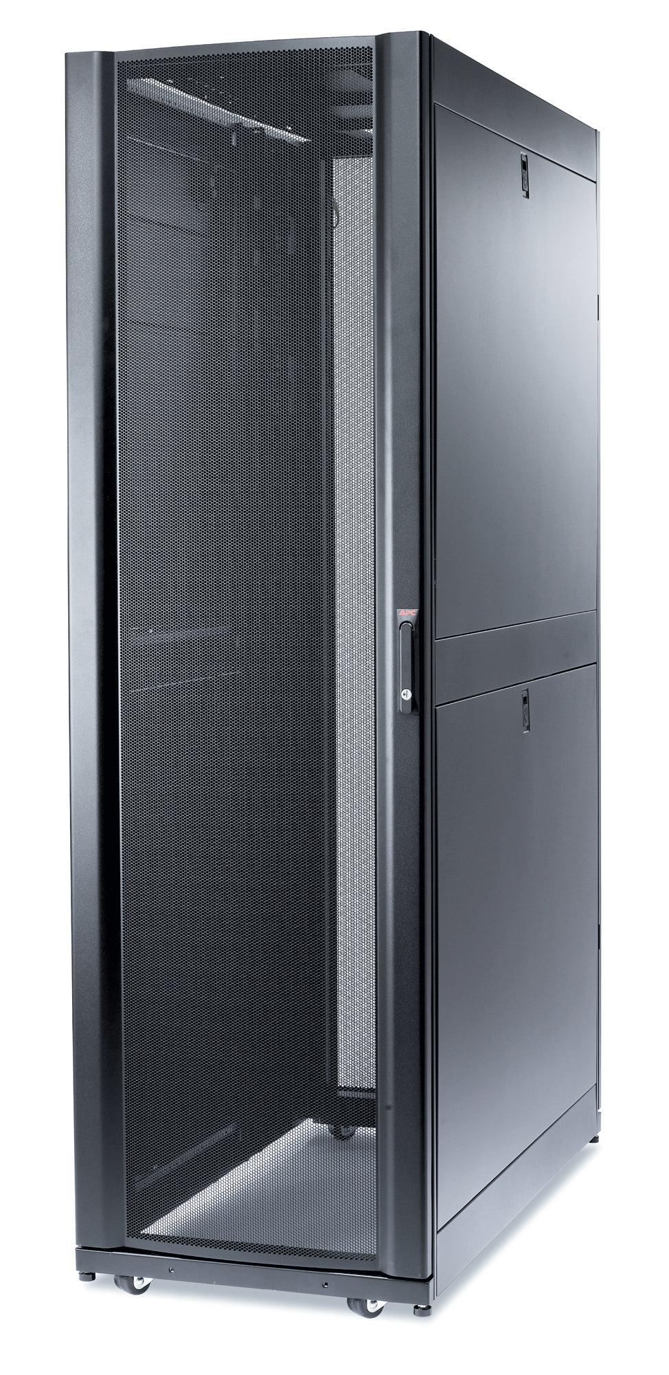 NETSHELTER SX 52U 600MM WIDE X 1200MM DEEP ENCLOSURE WITH SIDES BLACK