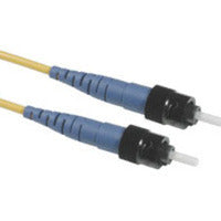 C2G 20m ST/ST LSZH Simplex 9/125 Single-Mode fiber optic cable 787.4" (20 m) Yellow