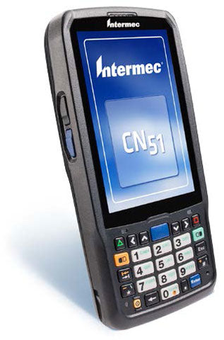 Intermec CN51 handheld mobile computer 4" 480 x 800 pixels Touchscreen 12.3 oz (350 g) Black