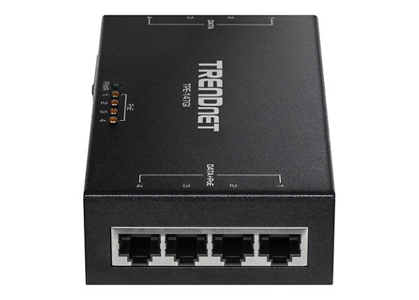 TPE-147GI - TRENDnet 65 Watt 4-Port Gb POEplus Injector
