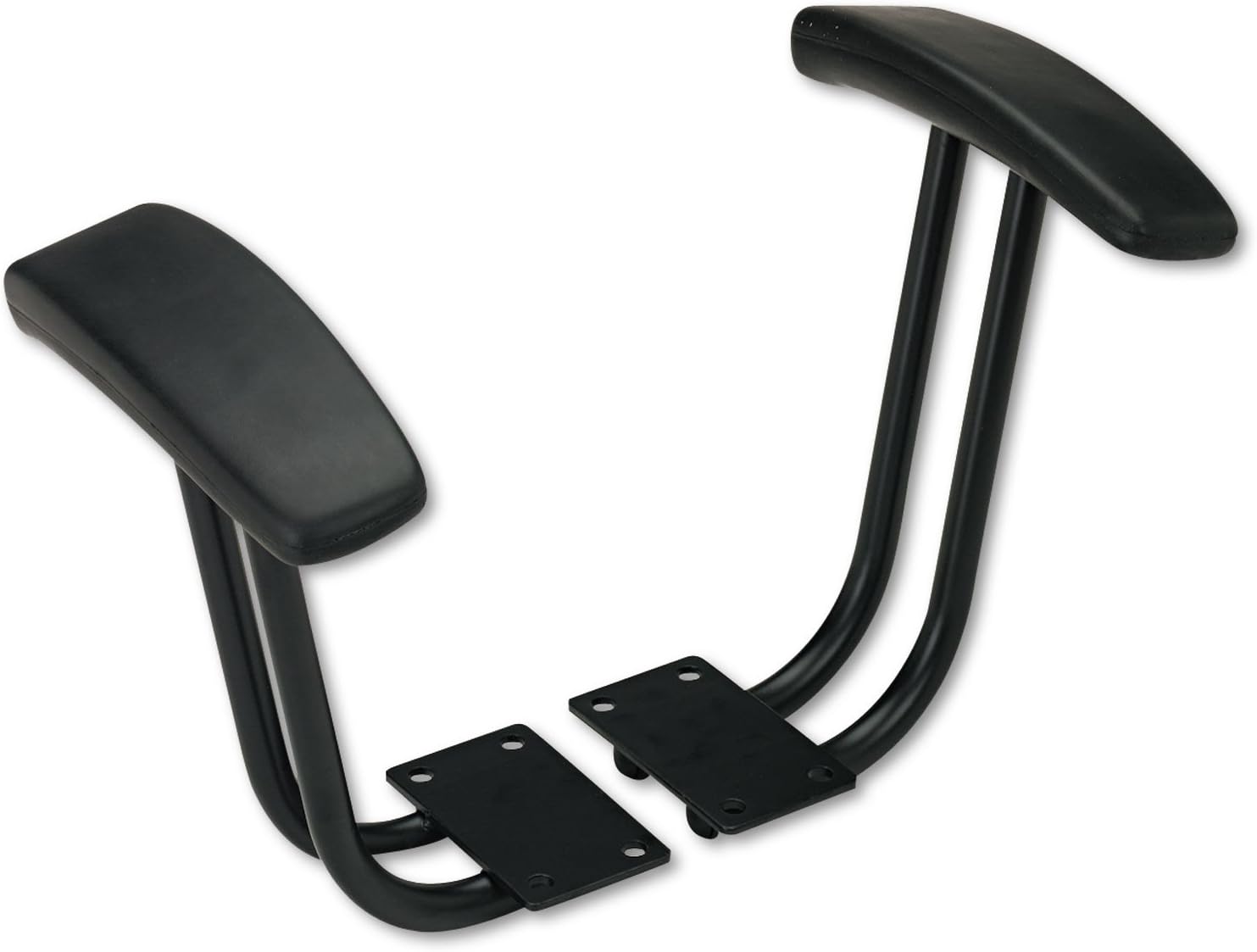 ALEIN49AKB10B - Alera Fixed T-Arms Interval Essentia Series Chairs Stools Black