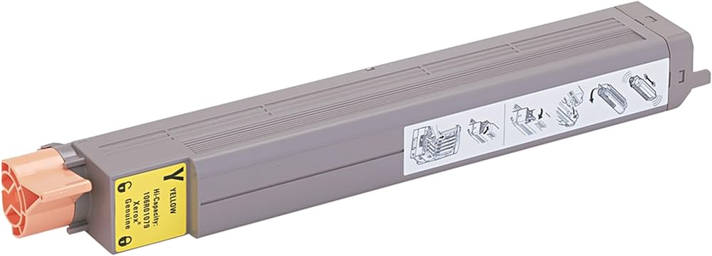 Xerox YELLOW HIGH CAPACITY TONER CARTRIDGE, PHASER 7400, 106R01079