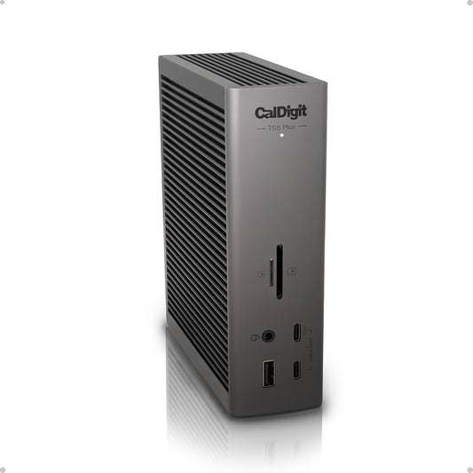 TBT5-TS5PLUS-US-AMZ - CalDigit TS5 PLUS Thunderbolt 5 Dock 20-Port 140W 10Gb Ethernet