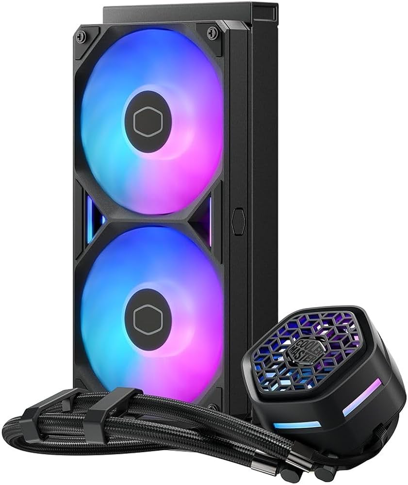 MLX-D24M-A25SZ-V1 - Cooler Master MasterLiquid 240 Atmos II VRM Fan ARGB CPU Cooler