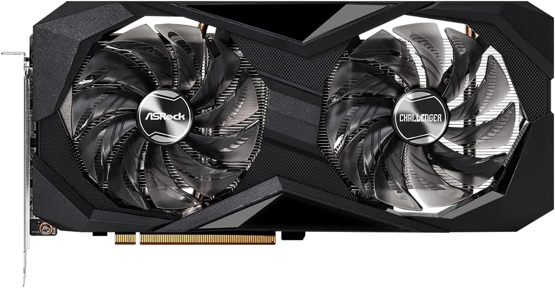 ‎90-GA2RZZ-00UANF - ASRock AMD Radeon RX 6600 Challenger D 8GB Graphics Card