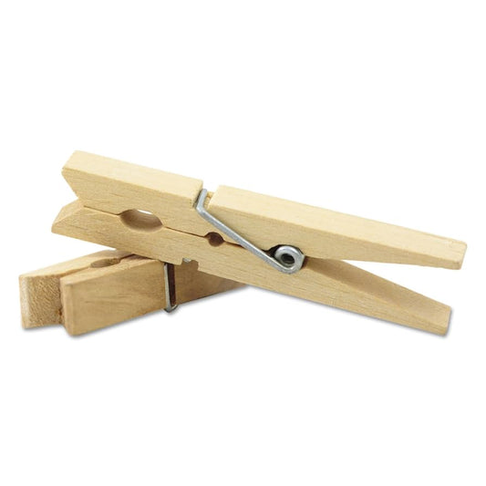 367201 - Chenille WoodCrafts Natural Mini Clothespins