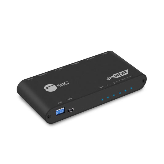 CEH22Y11S1 - SIIG 1x4 HDMI 2.0 HDR Distribution Amplifier