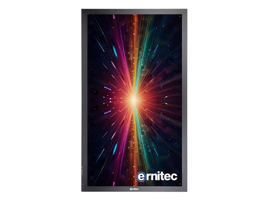 0070-24165-HB3000-INDOOR-P - Ernitec 65-Inch 4K UHD 3000-Nit High-Brightness 24/7 Indoor Digital Signage Display