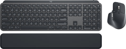 Logitech MX Keys Combo for Business Gen 2 keyboard Mouse included RF Wireless + Bluetooth QWERTY US English Graphite