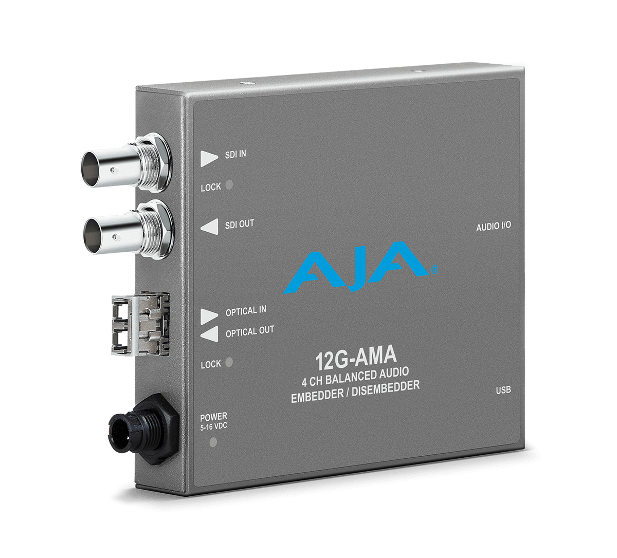 12G-AMA-TR - AJA 12G-AM Audio Embedder Disembedder