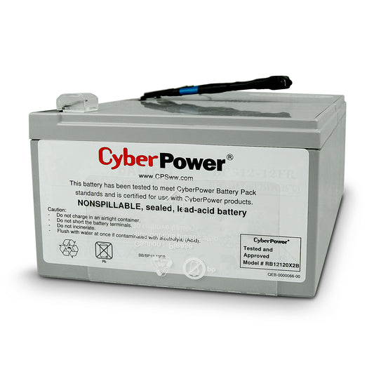 CYBERPOWER REPLACEMENT BATTERY PACK FOR PR1000LCD 18-MO WTY