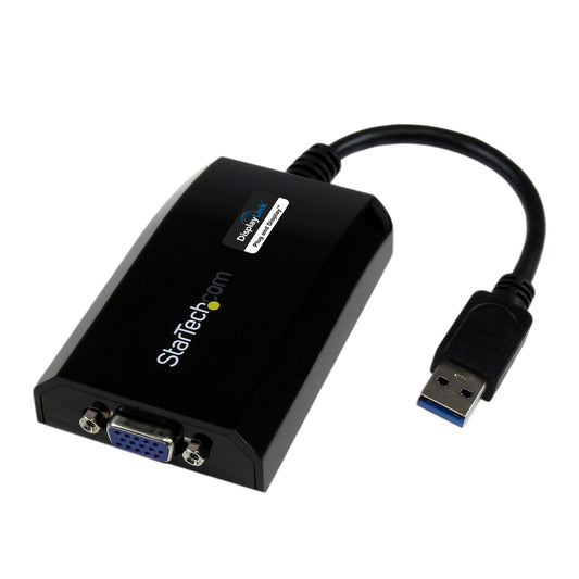 CONNECT A VGA MONITOR OR PROJECTOR THROUGH USB 3.0, FOR AN EXTERNAL MULTI-MONITO