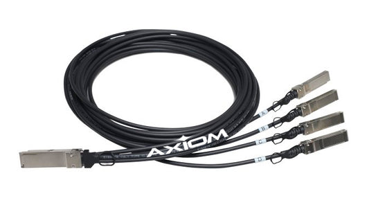 CAB-Q-S-0-5M-AX - Axiom 40GBASE-CU QSFP+ TO 4 10GBASE-CU SFP+ PASSIVE DAC ARISTA COMPATIBLE 0.5M