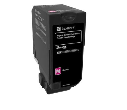 Lexmark 74C1SM0 toner cartridge Original Magenta 1 pcs