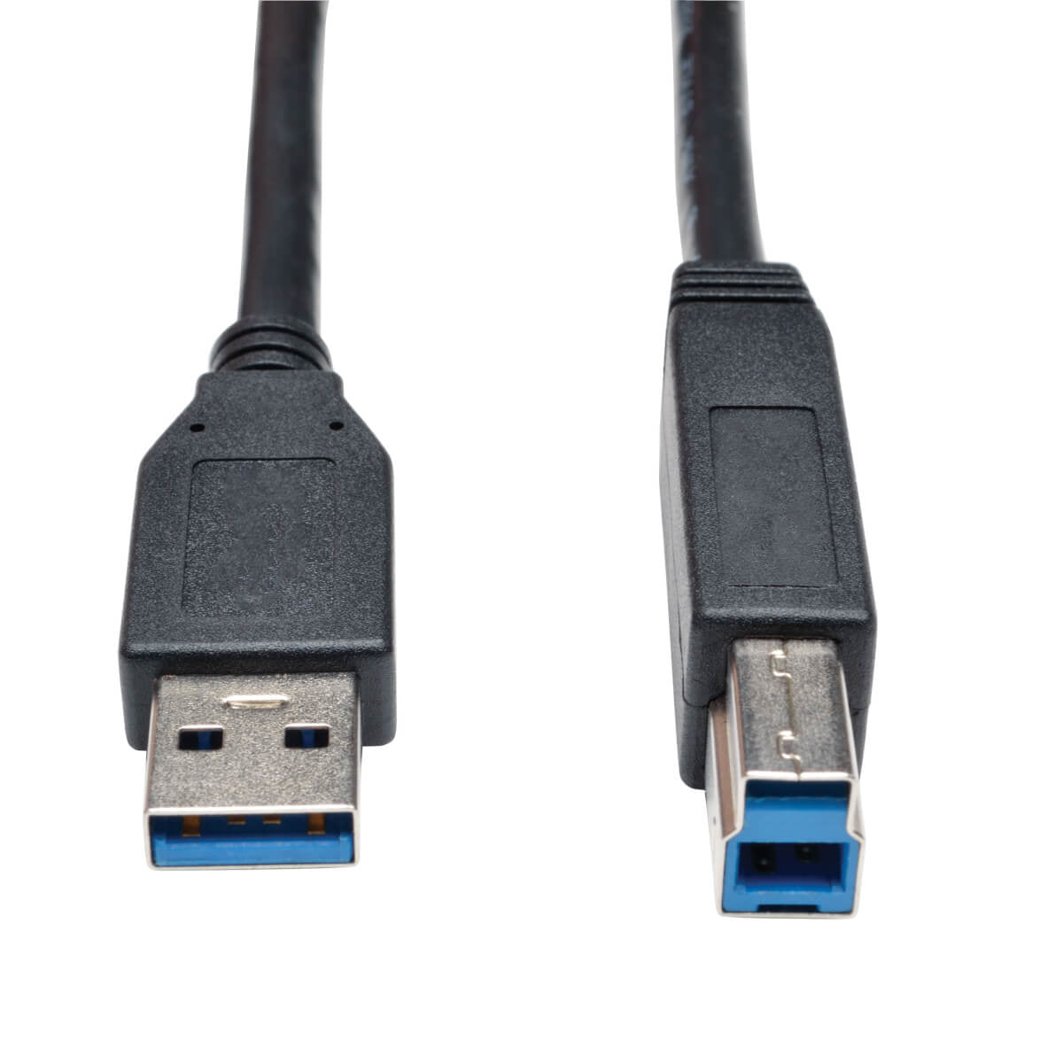 U322-015-BK - Tripp Lite 15FT USB 3.0 SUPERSPEED DEVICE CABLE 5GBPS AB M/M BLACK 15FT