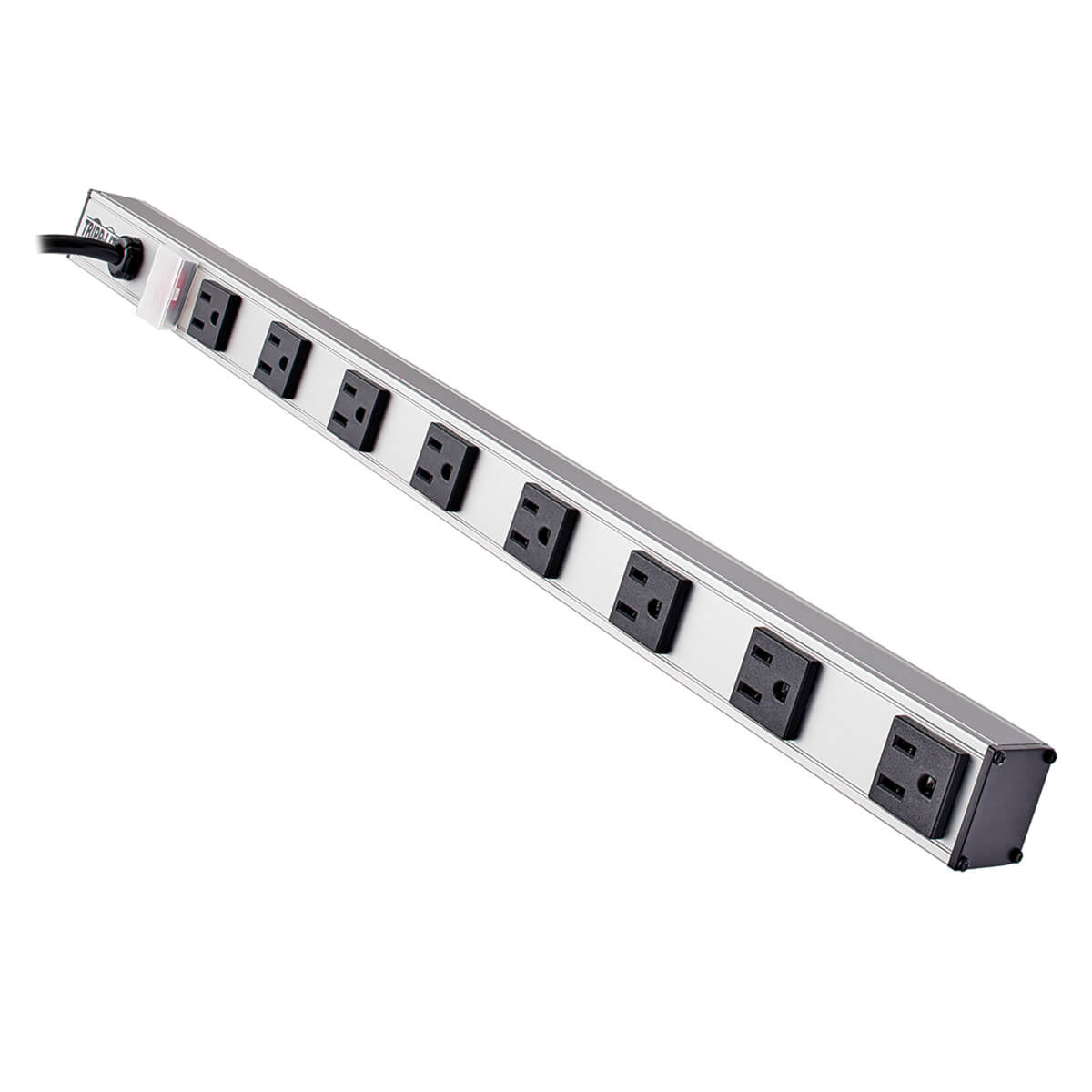 POWER STRIP 120V 5-15R 8 OUTLET 15FEET  CORD VERTICAL METAL 0URM