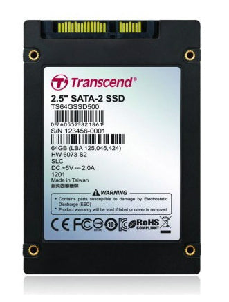 Transcend TS16GSSD630 internal solid state drive 2.5" 16 GB Serial ATA II MLC