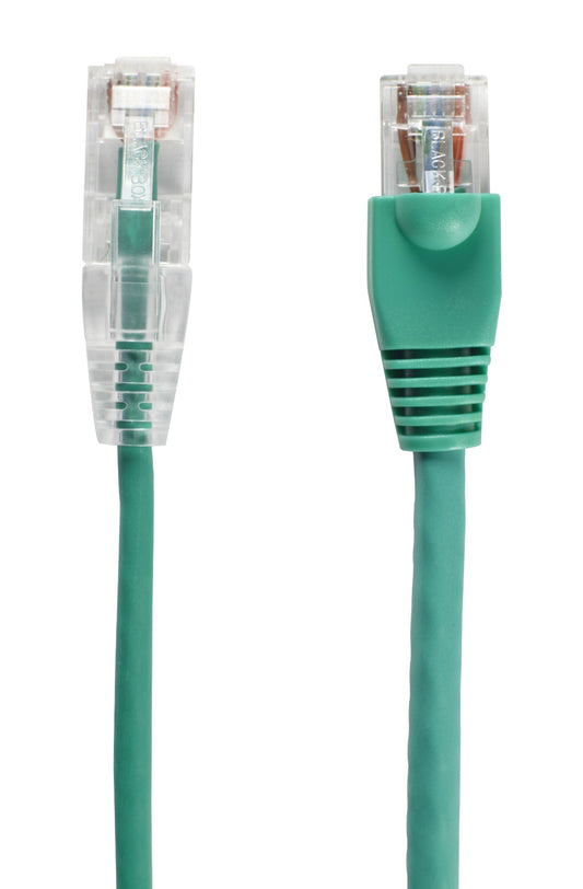 C6PC28-GN-20 - Black Box CAT6 250-MHZ SNAGLESS 28AWG STRANDED ETHERNET PATCH CABLE - UNSHIELDED (UTP), CM