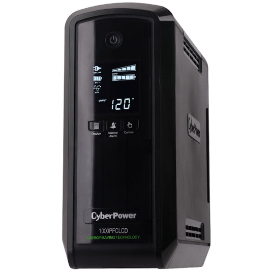 CyberPower CP1000PFCLCDTAA uninterruptible power supply (UPS) 1 kVA 600 W 10 AC outlet(s)