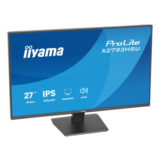 X2793HSU-B1 - Iiyama iiyama ProLite 27" Full HD IPS Monitor