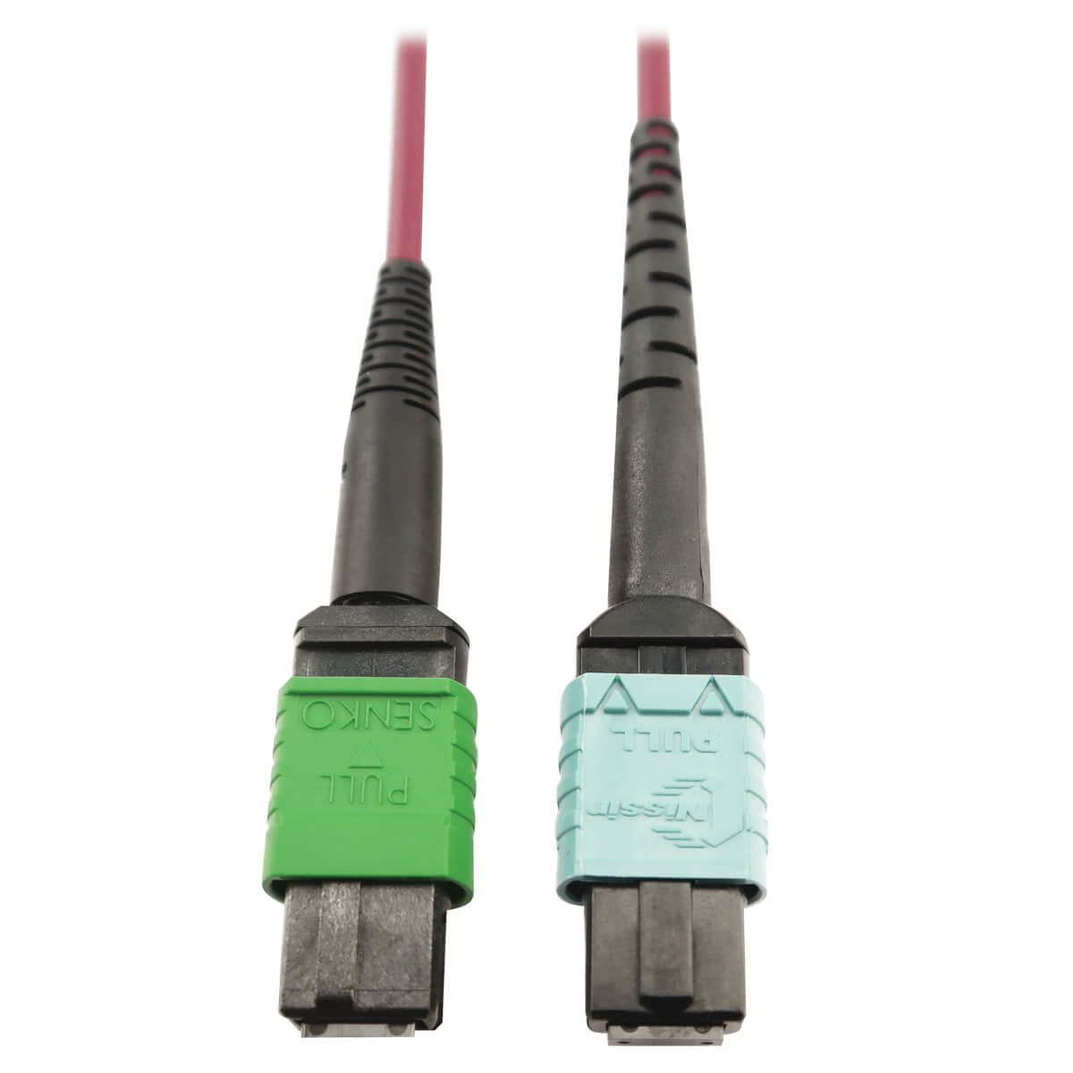 Tripp Lite N846D-03M-16CMG fiber optic cable 118.1" (3 m) MTP OFNP OM4 Magenta