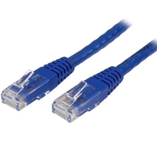 StarTech.com C6PATCH100BL networking cable Blue 1200.8" (30.5 m) Cat6 U/UTP (UTP)