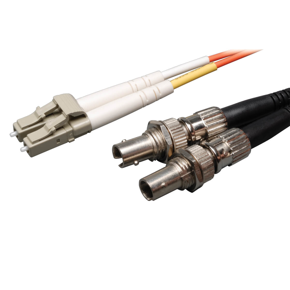 N457-001-50 - Tripp Lite 0.3M DUPLEX MULTIMODE FIBER OPTIC 50/125 ADAPTER LC/ST M/F 1FT 0.3 METER