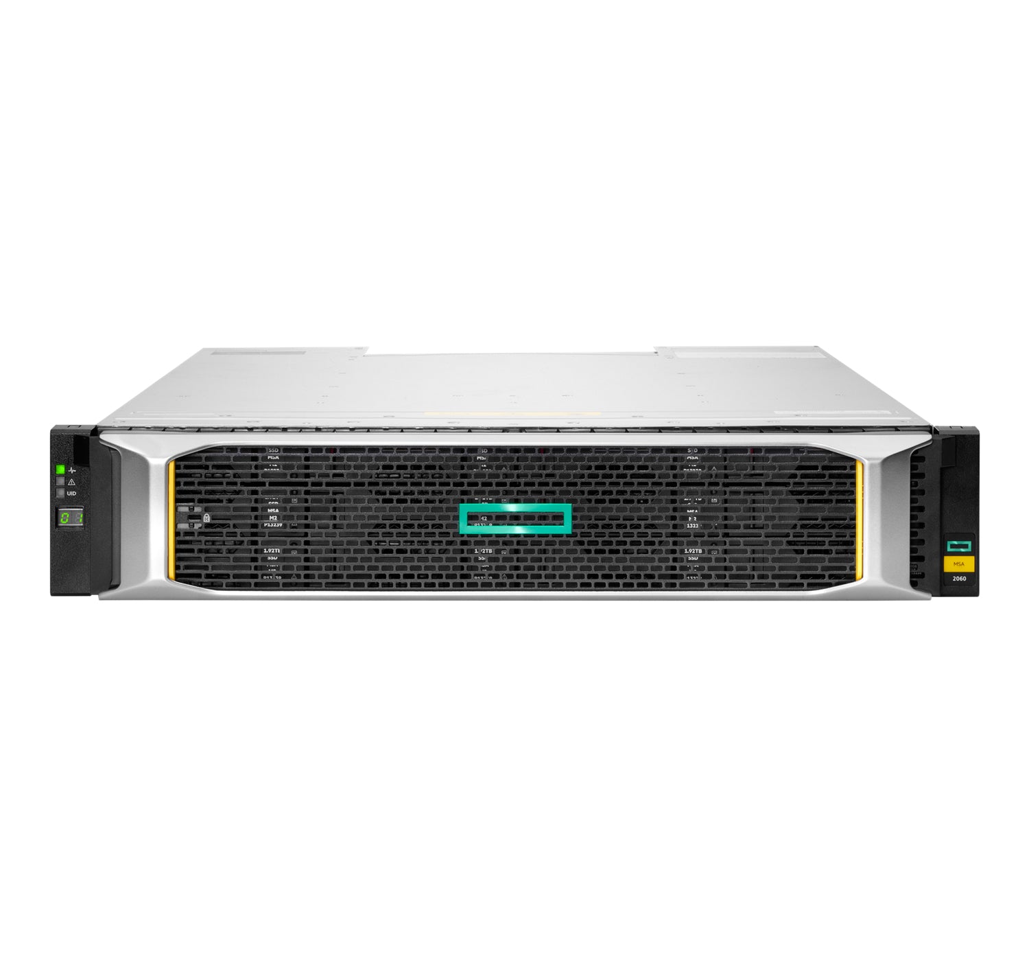 Hewlett Packard Enterprise MSA 2060 disk array Rack (2U) Silver, Black